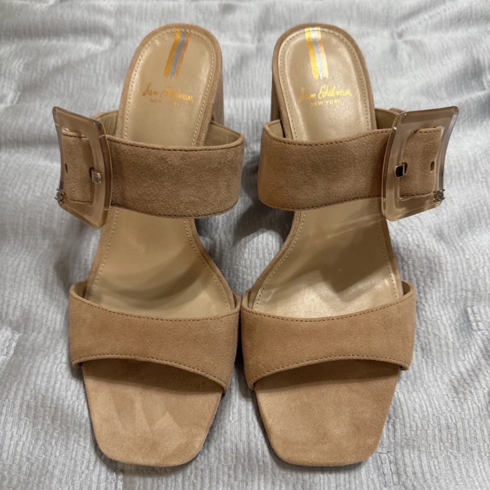 NWB Sam Edelman Dalton Tan Women's Sandals